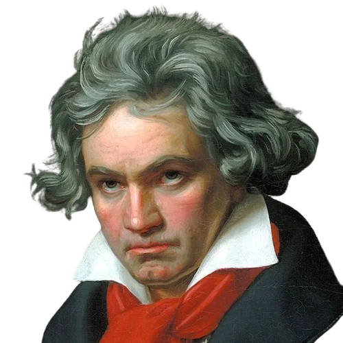 A picture of Beethoven.