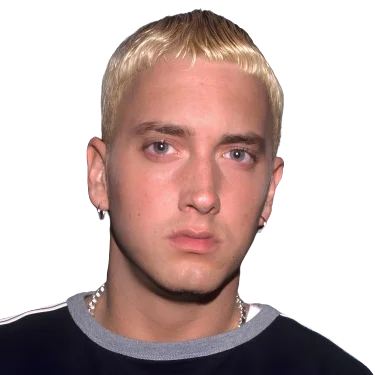 A picture of Eminem.