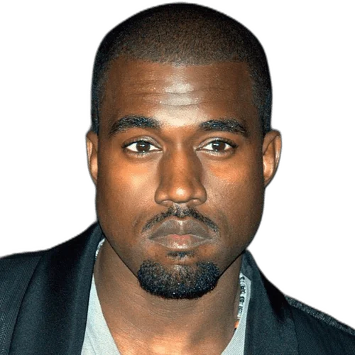A picture of Kanye West.