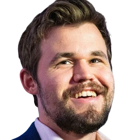 A picture of Magnus Carlsen.