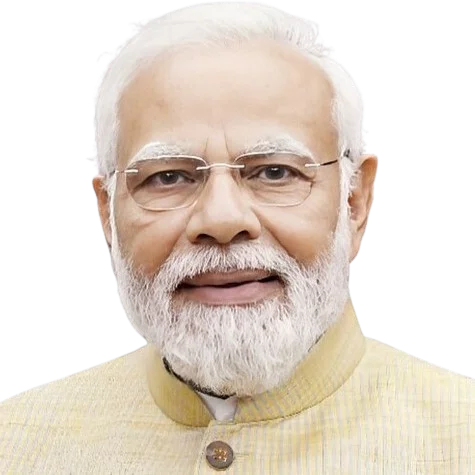 A picture of Narendra Modi.