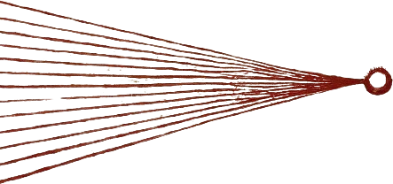 A drawing of a photon.